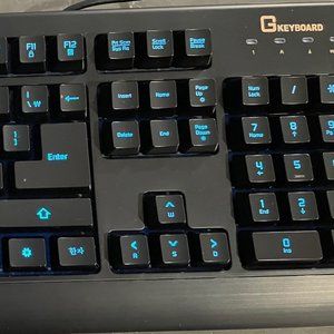 G-Keyboard (Black) - Membrane/Plunger Gaming Keyboard